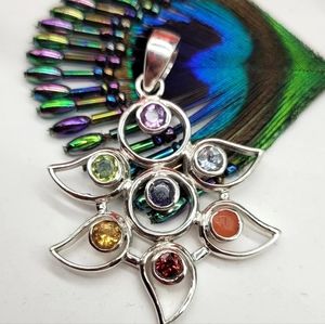 Sterling s925 chakra pendant